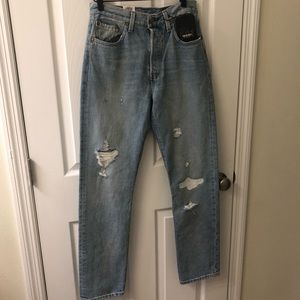 High waisted vintage Levi’s 501 Premium